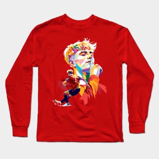 Alejandro Garnacho Pop Art Long Sleeve T-Shirt